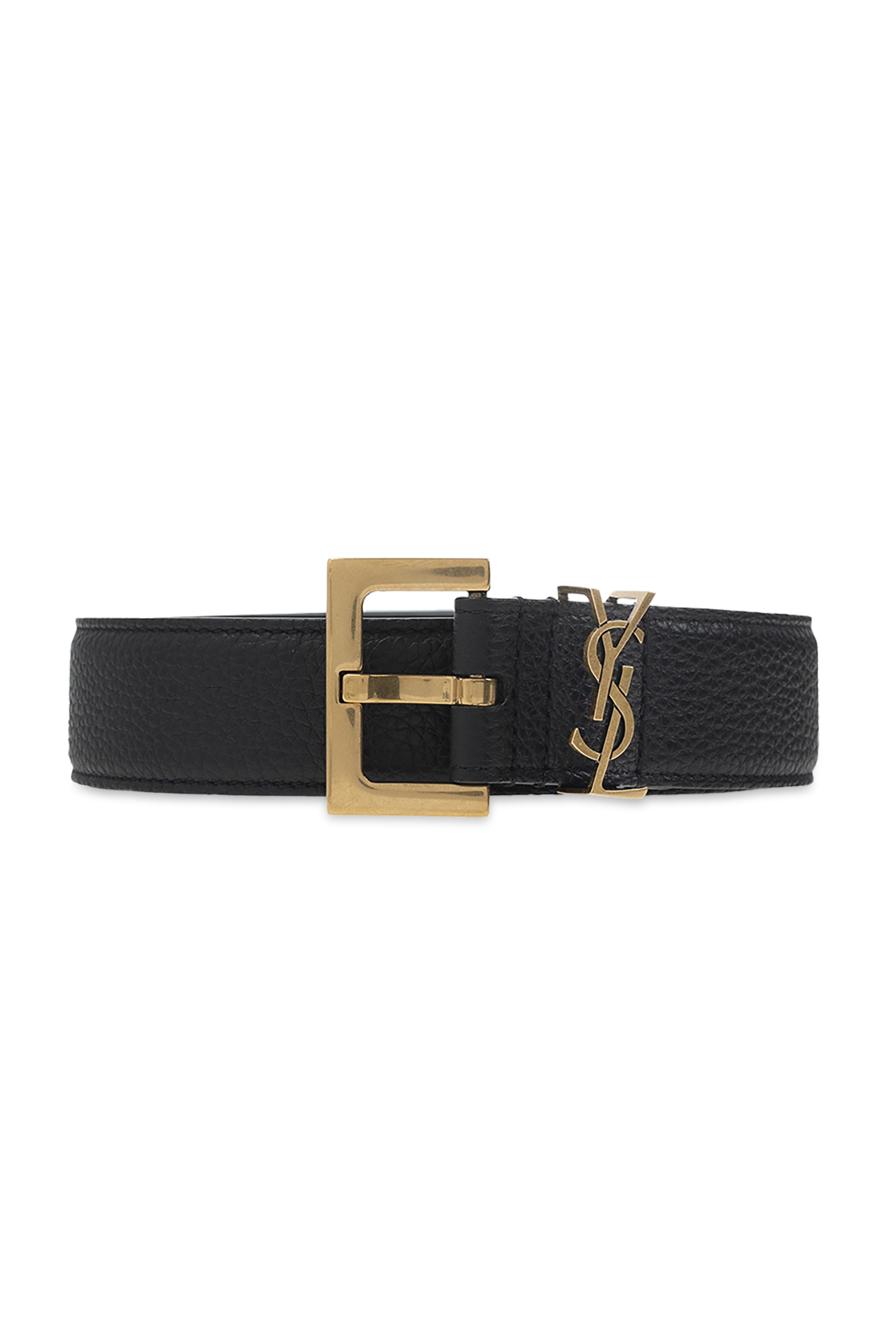 Saint Laurent Logo belt