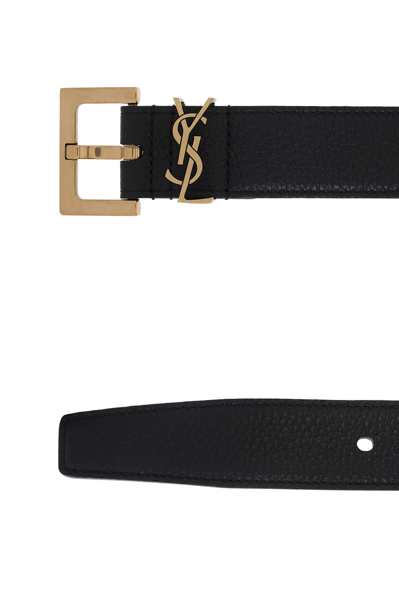 Saint Laurent Logo belt