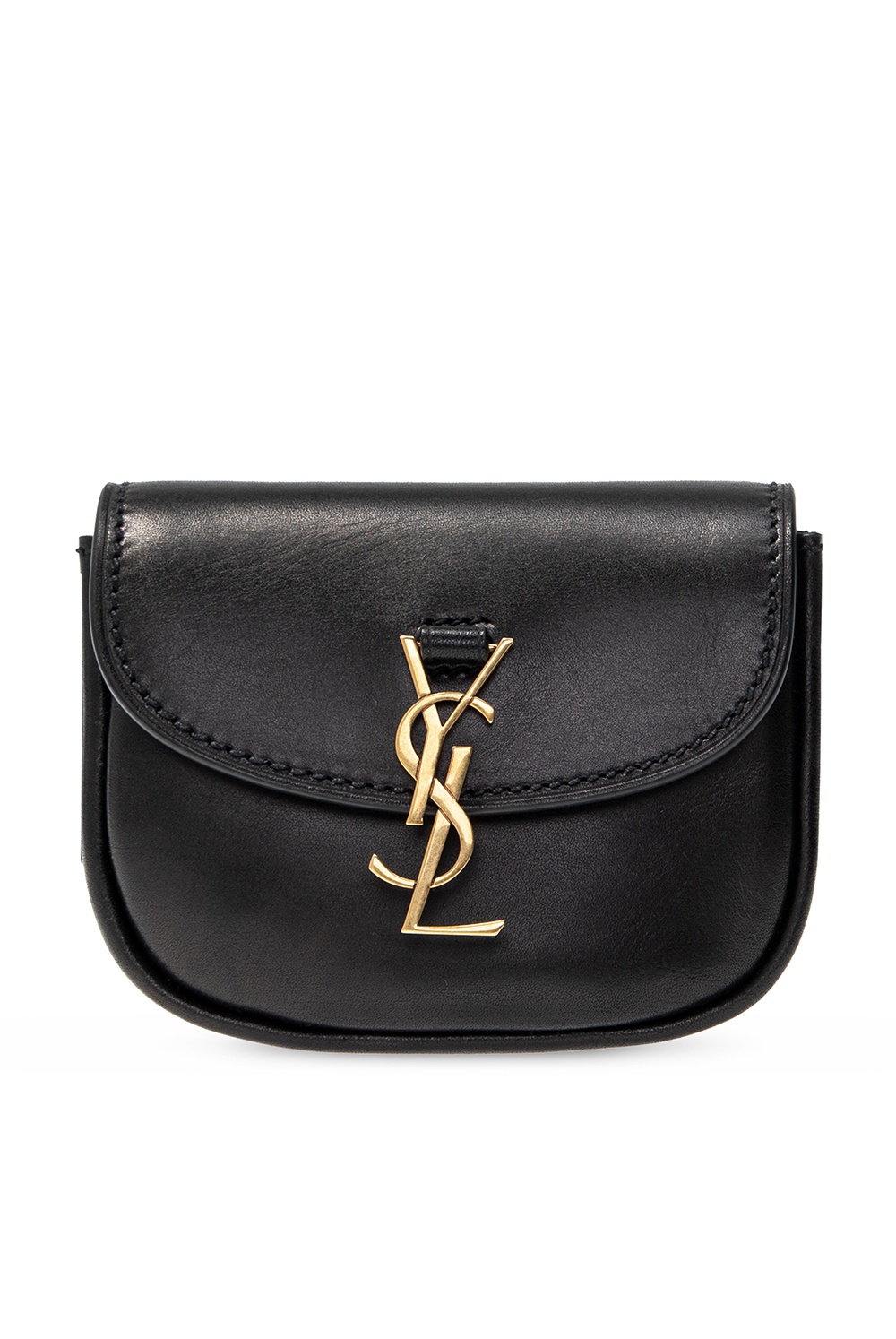 Shop Saint Laurent Marsupio Leather Belt Bag