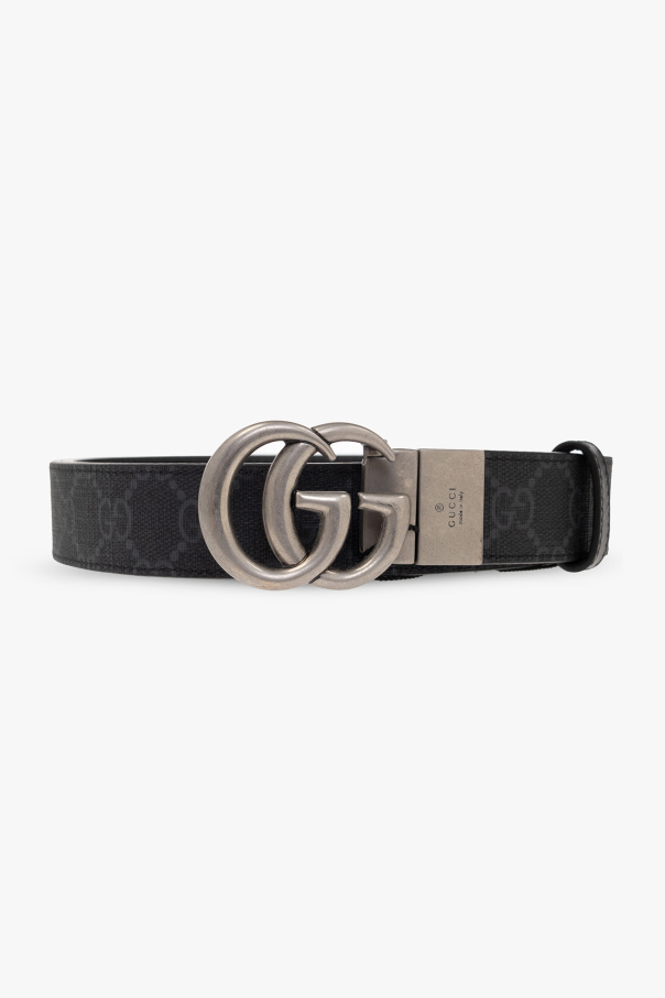 Gucci lion Reversible belt with logo