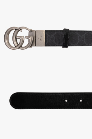 Gucci lion Reversible belt with logo