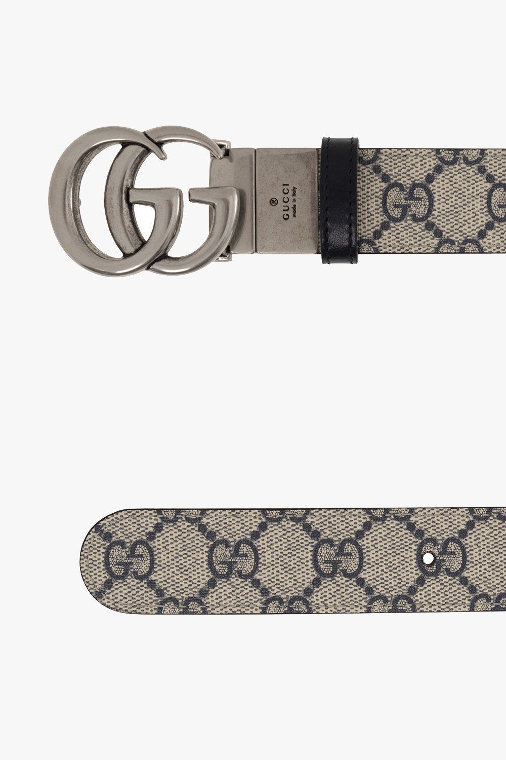 gucci Canvas Reversible belt