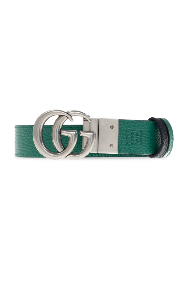 olive green gucci belt