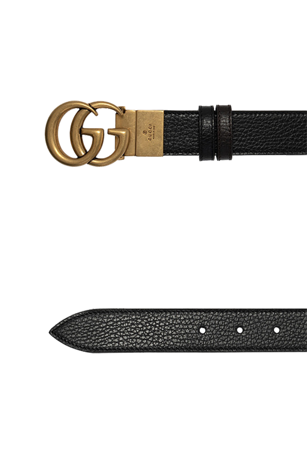 Gucci Leather belt with logo