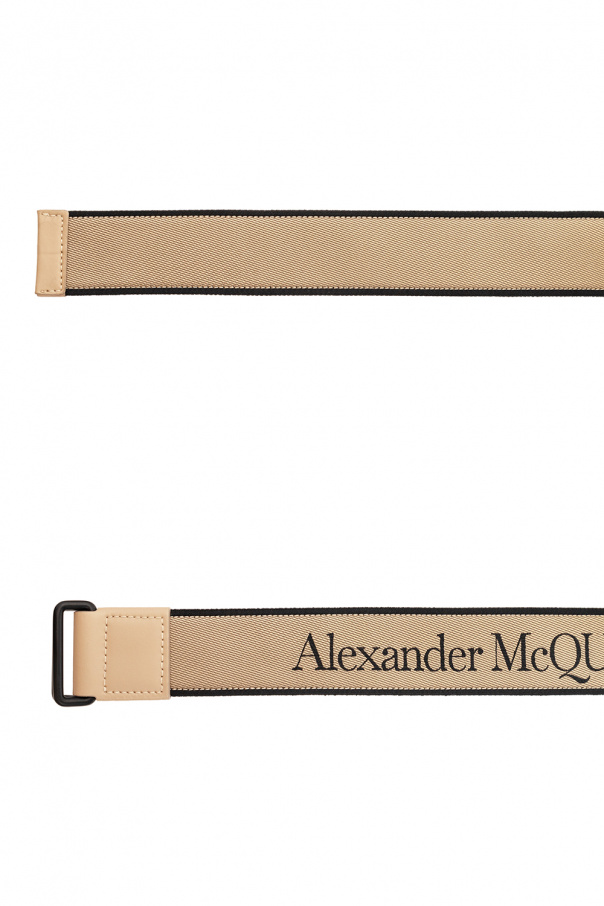 Alexander McQueen Alexander McQueen logo print sliders