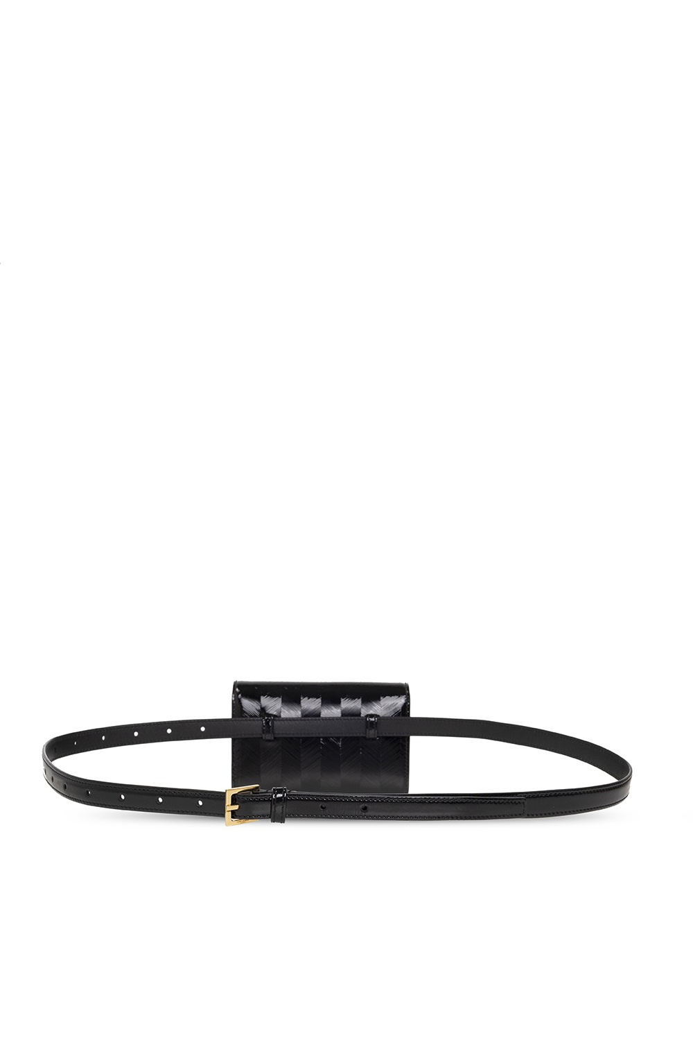 Saint Laurent leather case with logo saint laurent accessories