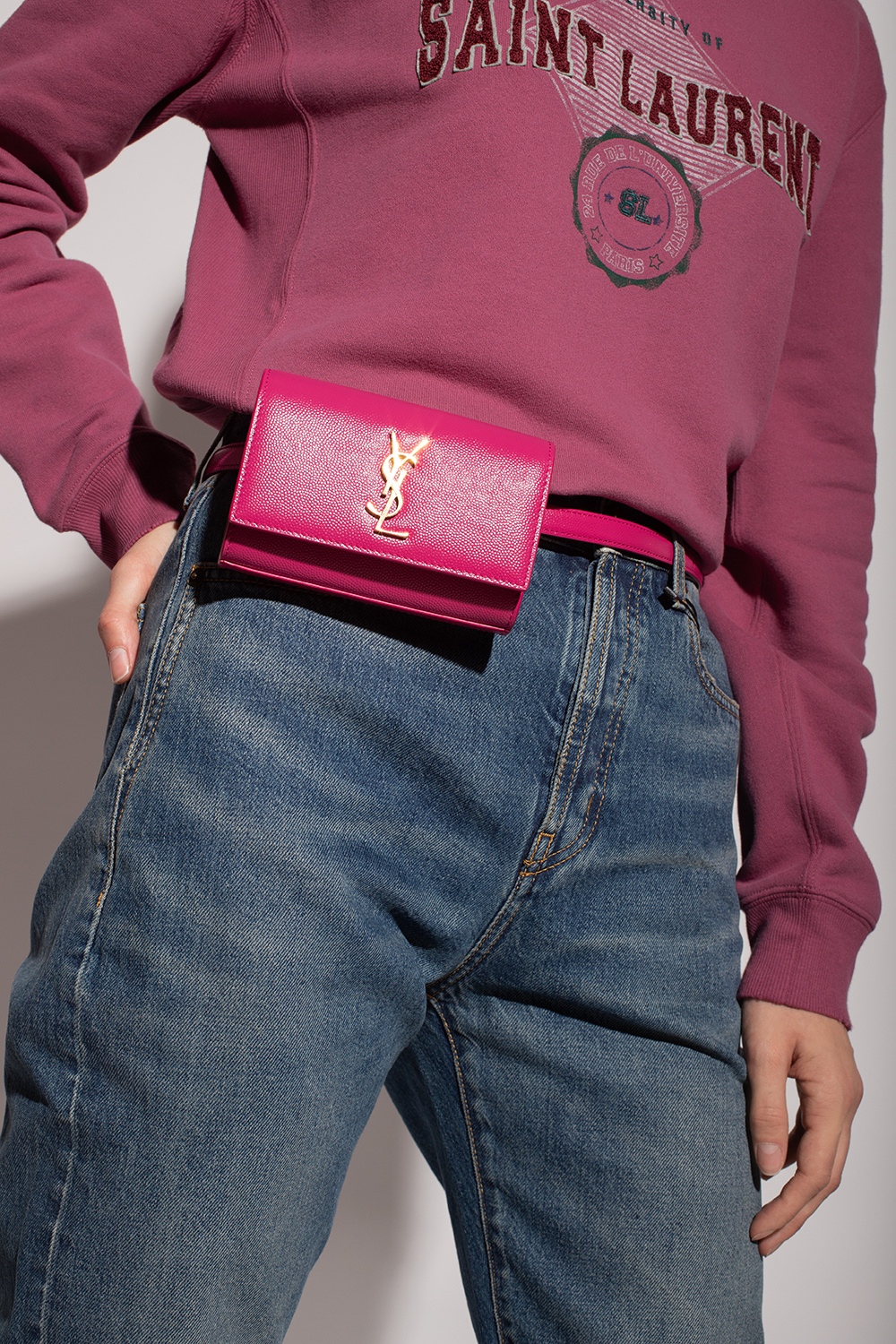 How to Wear the YSL Kate Belt Bag