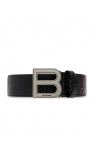 Balenciaga BLACK Leather belt