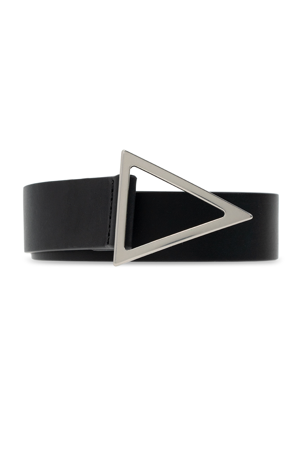 Bottega Veneta Leather belt with triangle buckle