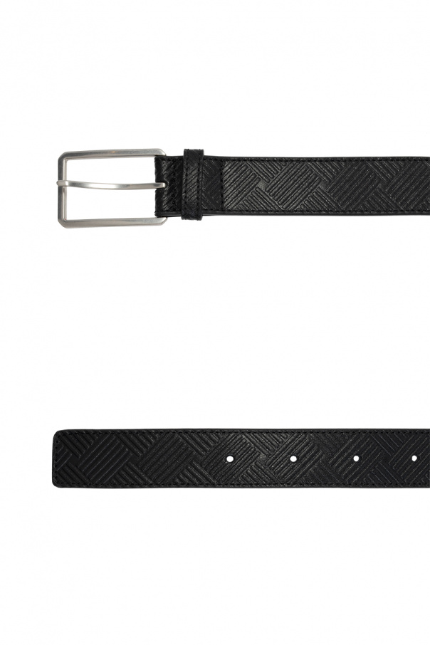 Bottega Veneta Leather belt with logo