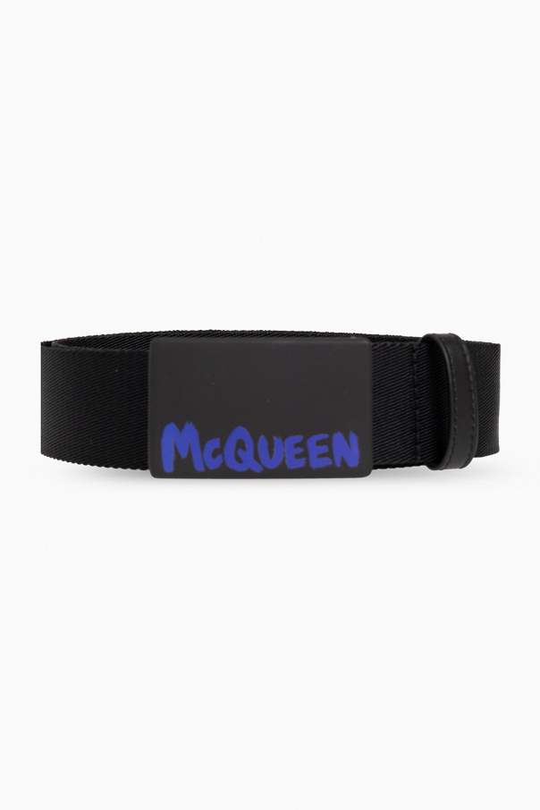 Alexander McQueen The Alexander Mcqueen With Iconic Logo Is A Meeting Of Subtlety And Darkness
