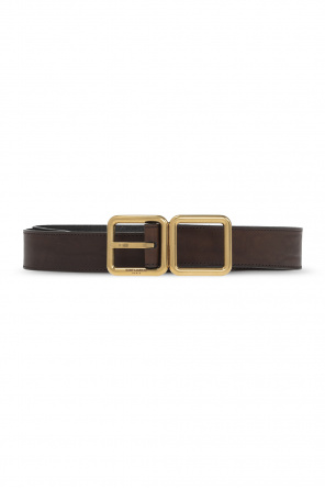 Saint Laurent clasp leather bracelet