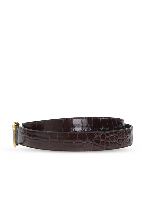 Saint Laurent ‘Frame’ leather belt