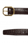 Saint Laurent ‘Frame’ leather belt