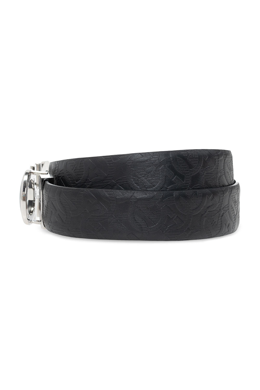 Salvatore Ferragamo Leather belt with logo