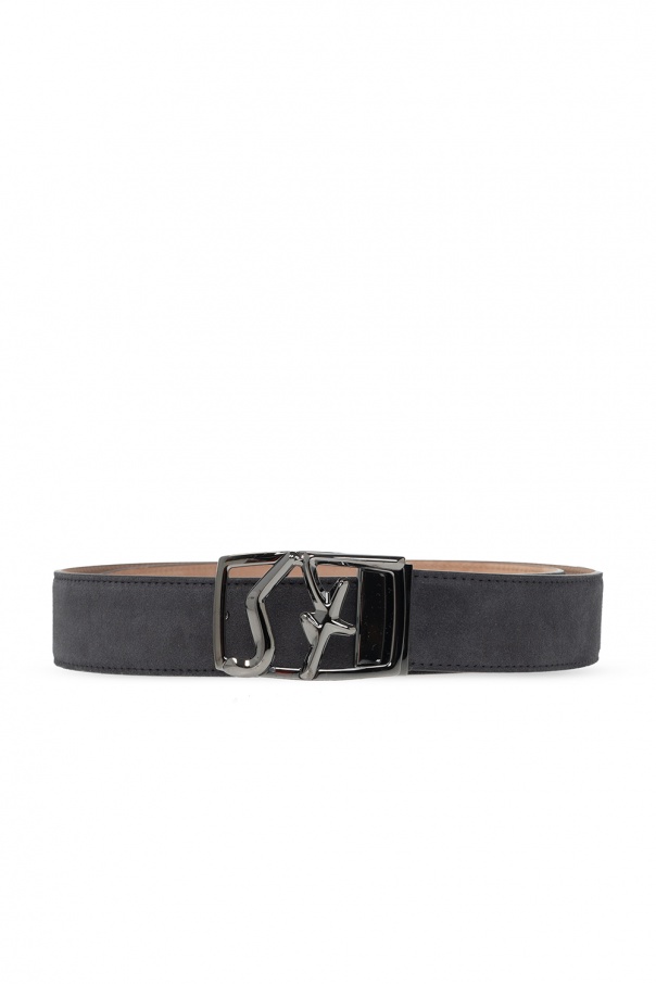 Salvatore Ferragamo leather belt with logo salvatore ferragamo belt donna nero