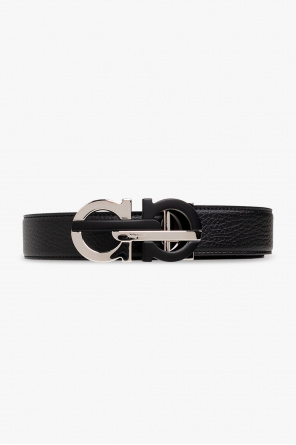 Reversible belt od embossed Salvatore Ferragamo