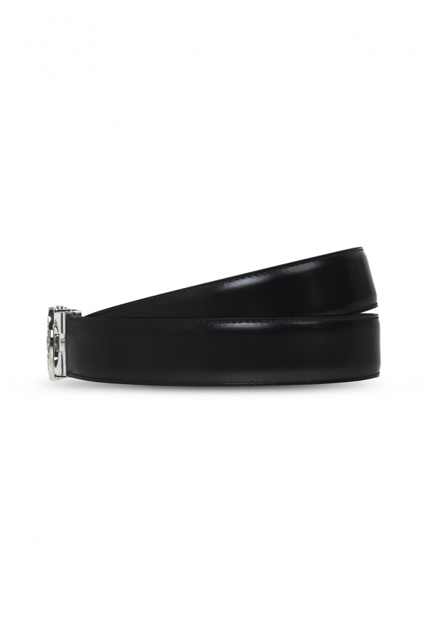 FERRAGAMO Reversible leather belt