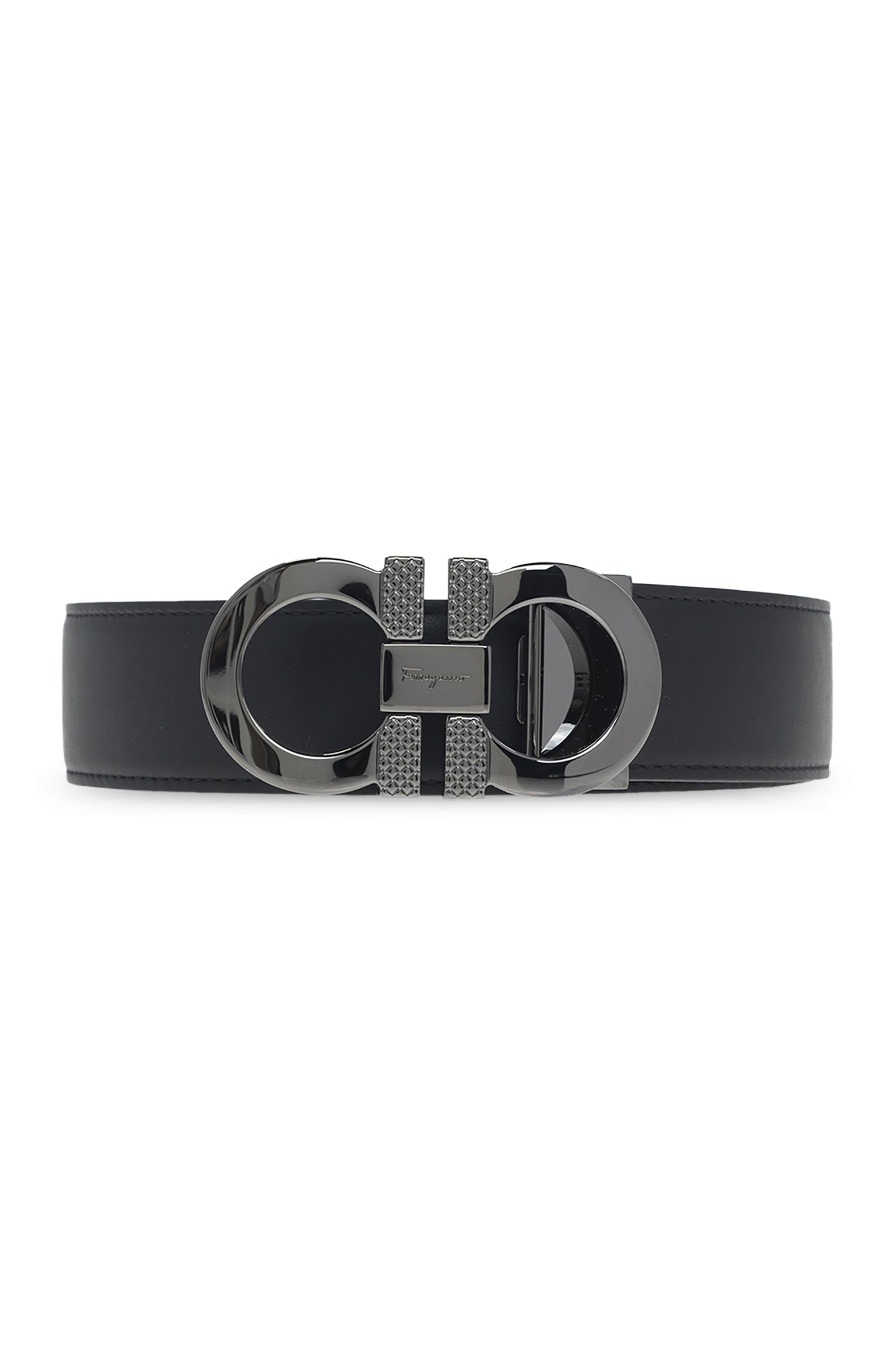 FERRAGAMO Reversible leather belt