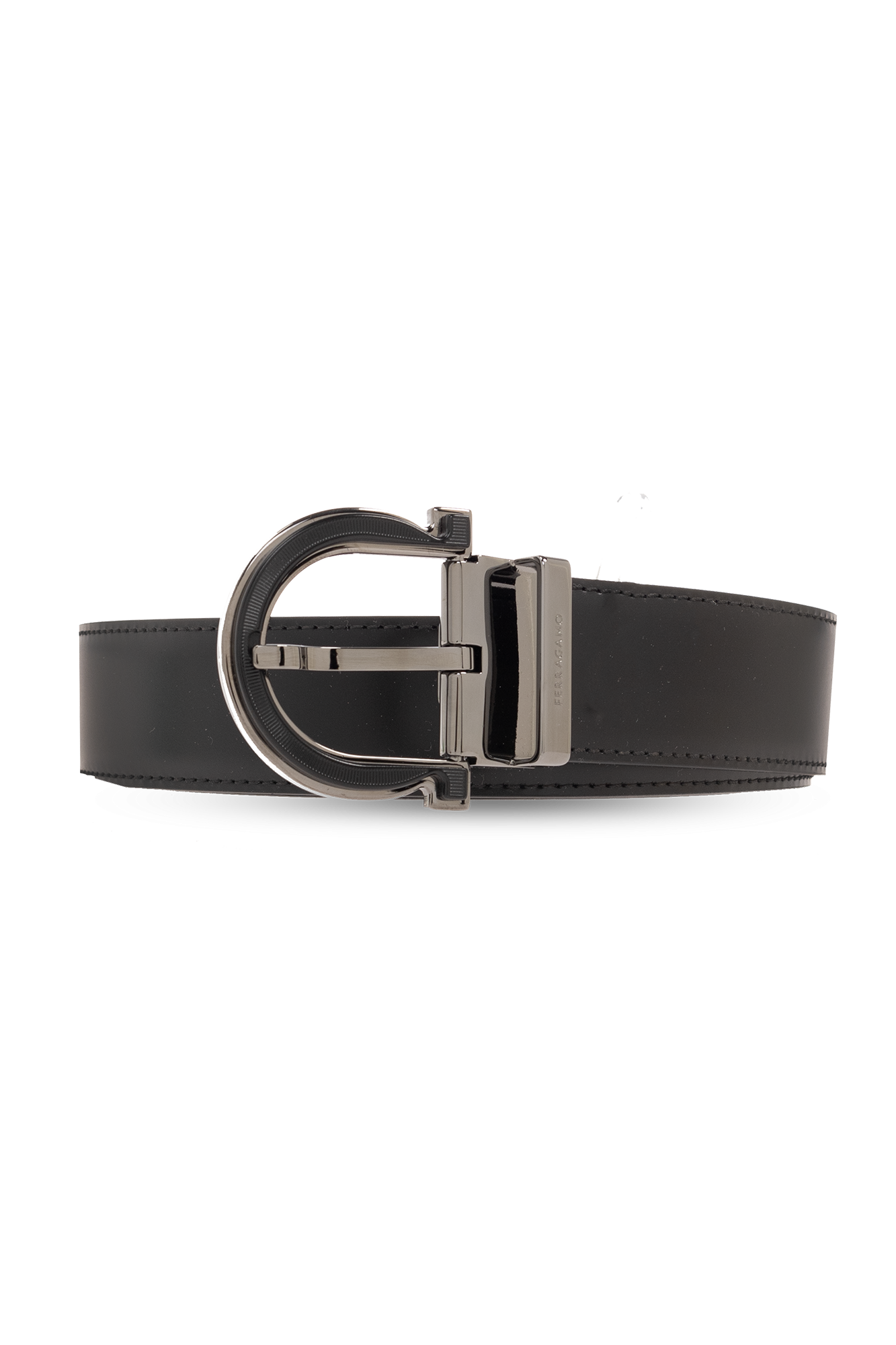 FERRAGAMO ‘Adjus’ reversible belt with logo