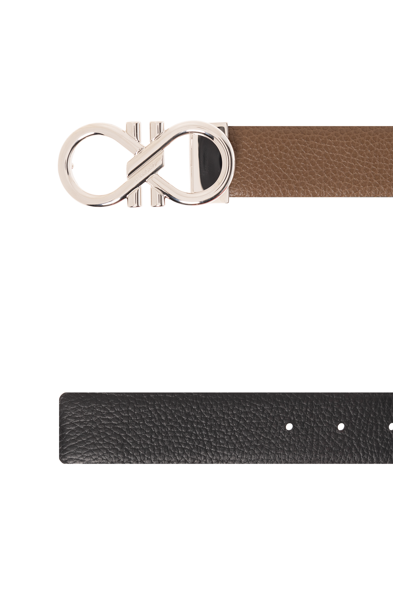 FERRAGAMO Reversible belt with logo