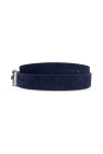 FERRAGAMO NAVY BLUE Suede belt