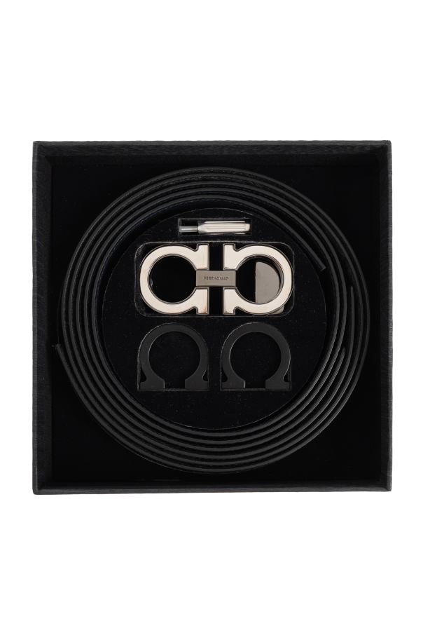 FERRAGAMO Juego de dos cinturones