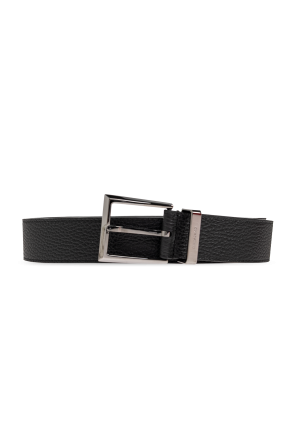 Leather belt