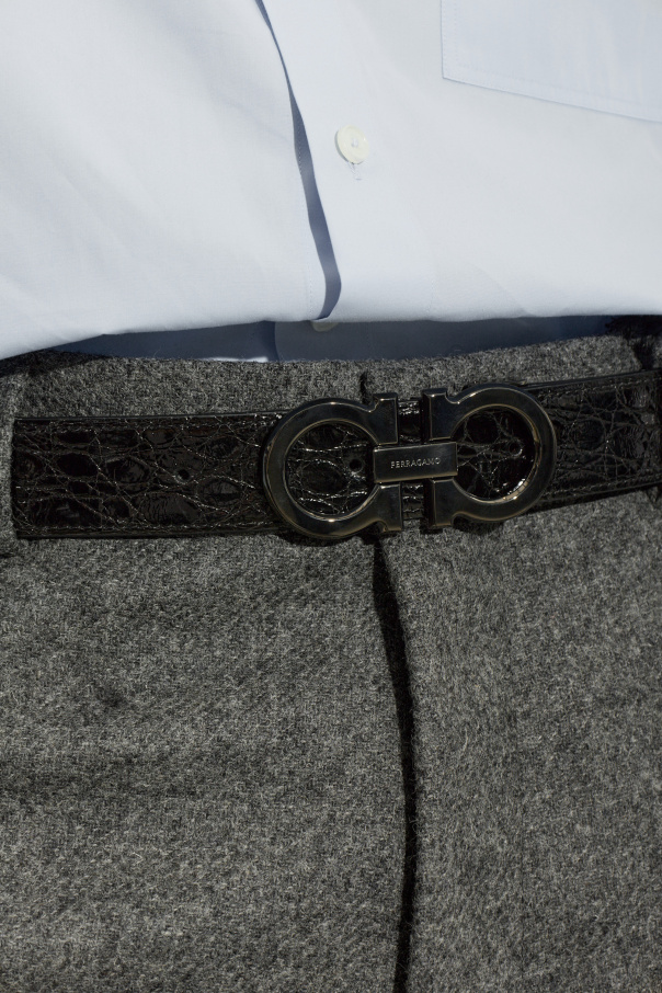 FERRAGAMO Set: two straps and a buckle