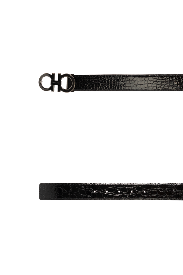 FERRAGAMO Set: two straps and a buckle