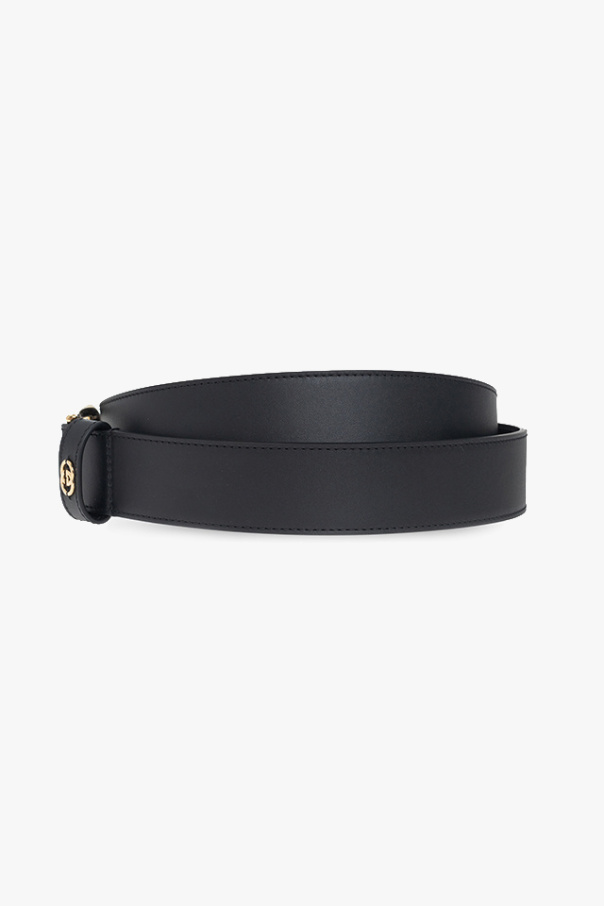 gucci here Leather belt