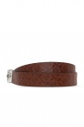 FERRAGAMO BROWN Reversible belt