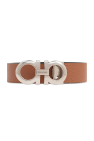 FERRAGAMO BROWN Reversible belt