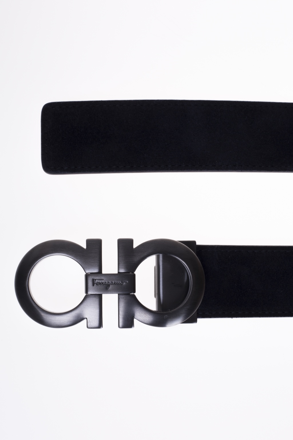 ferragamo suede belt