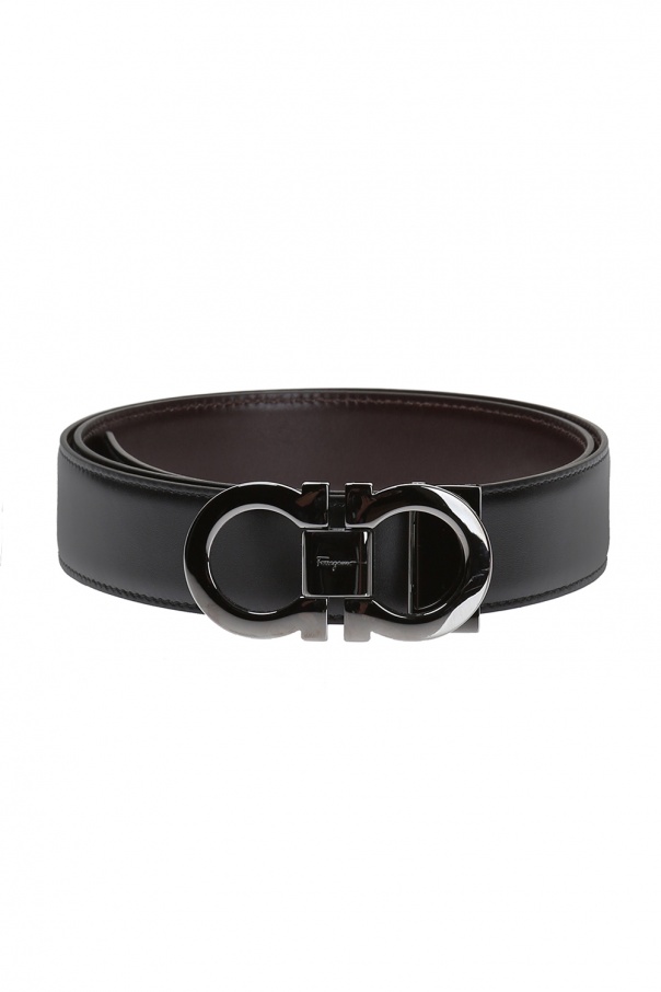 Reversible leather belt od FERRAGAMO