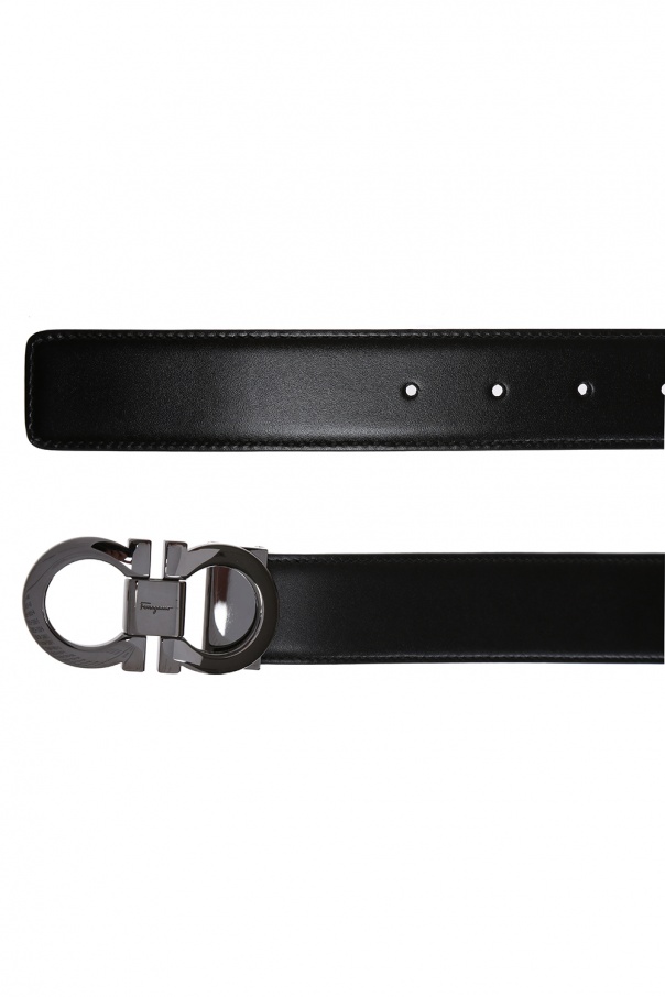 FERRAGAMO Reversible leather belt