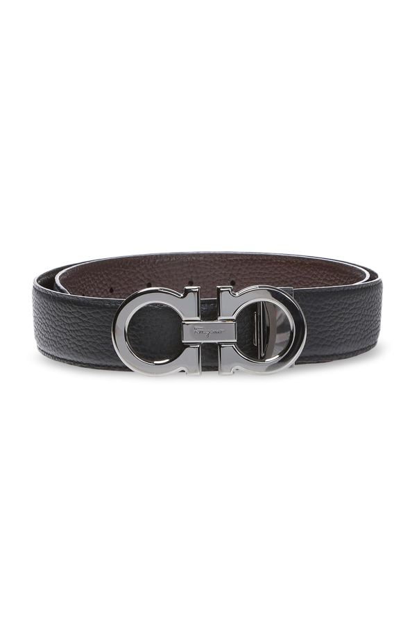 Logo-buckled belt od FERRAGAMO