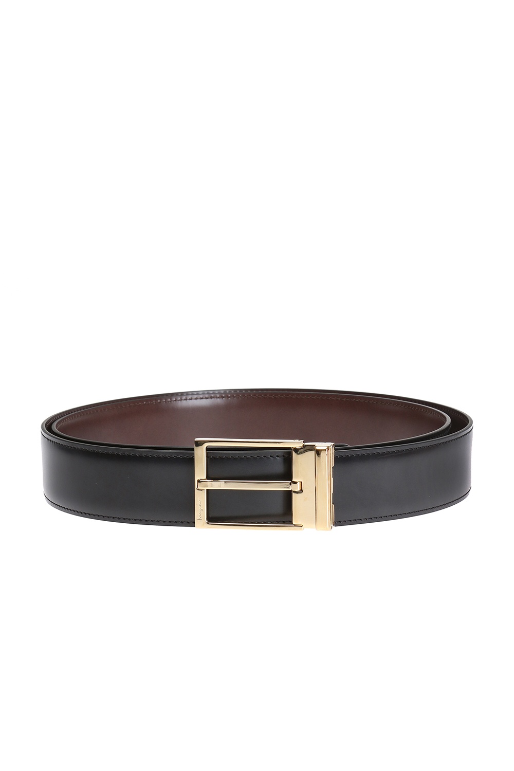 FERRAGAMO Belt with exchangeable buckles, Men's Accessories