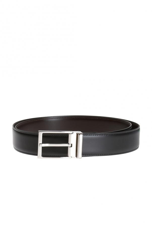 FERRAGAMO Belt with exchangeable buckles, Men's Accessories