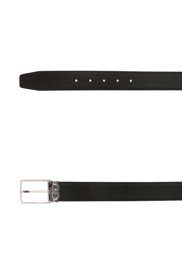 FERRAGAMO Reversible logo belt