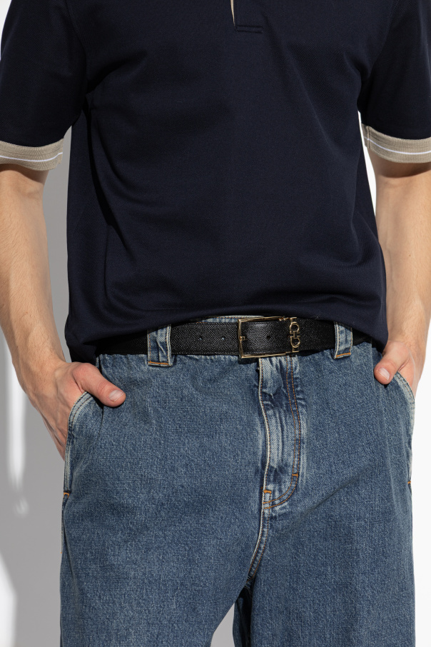 FERRAGAMO Cinturón de cuero