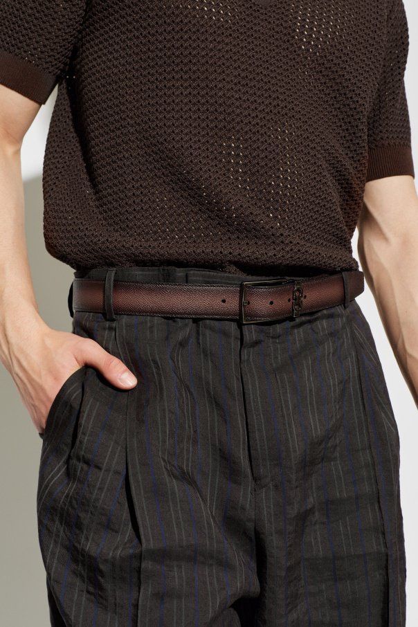 FERRAGAMO Cinturón de cuero