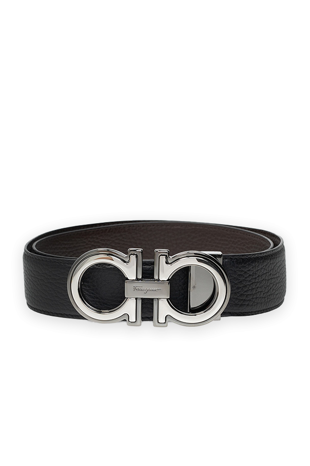 FERRAGAMO Reversible belt with logo