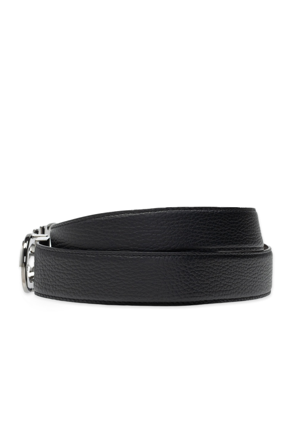 FERRAGAMO Reversible belt with logo