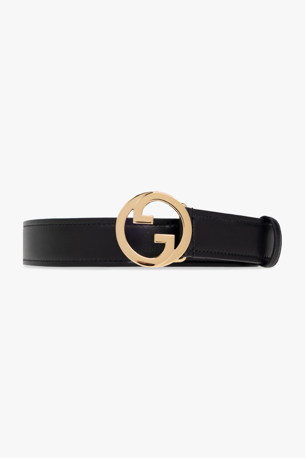 gucci pouch Leather belt