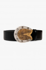 Gucci BLACK Belt with decorative buckle