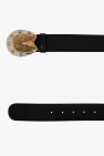 Gucci BLACK Belt with decorative buckle