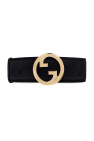 Gucci BLACK Suede belt