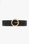 Bottega Veneta BLACK Leather belt