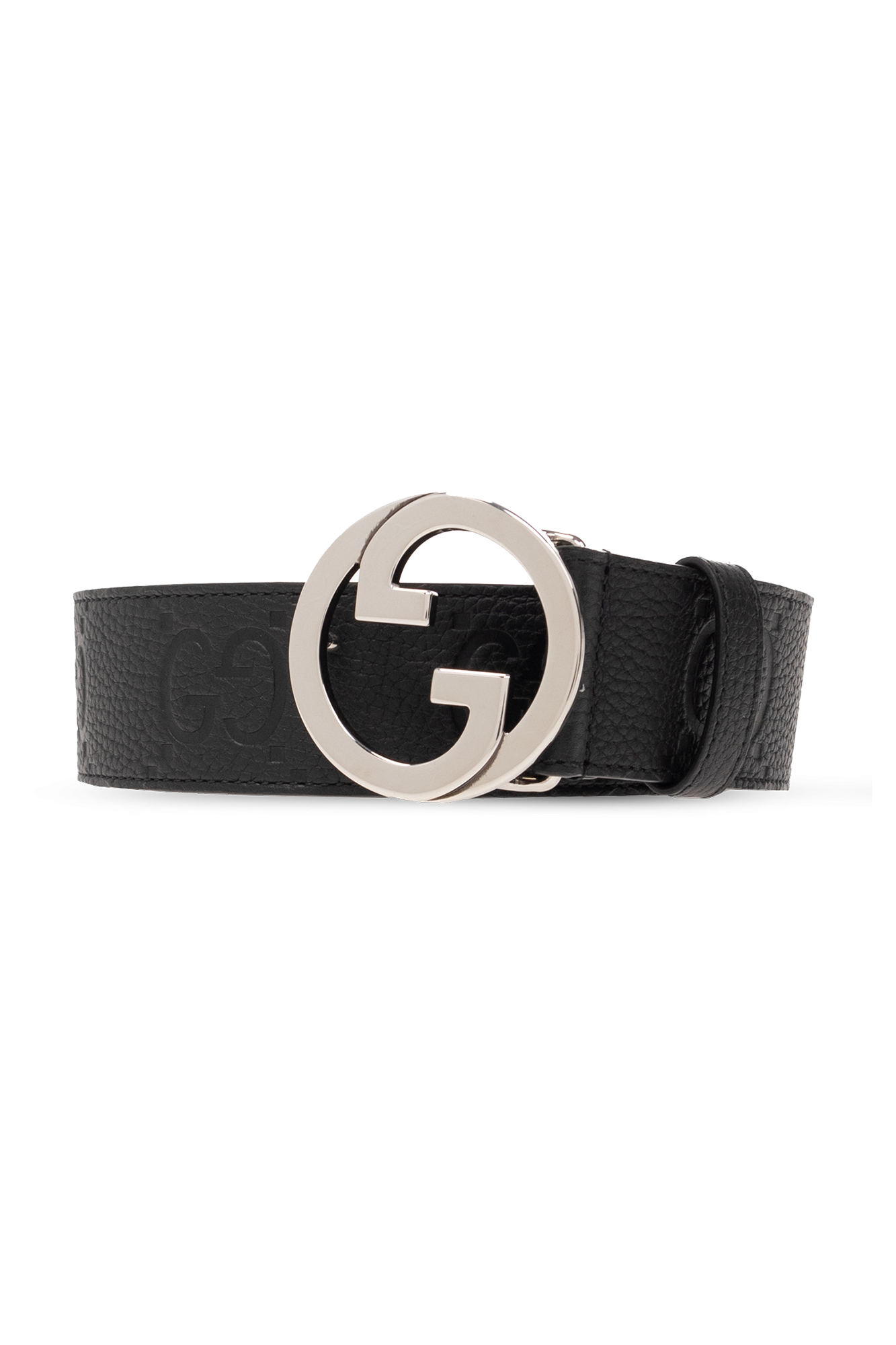 Gucci Leather belt with logo